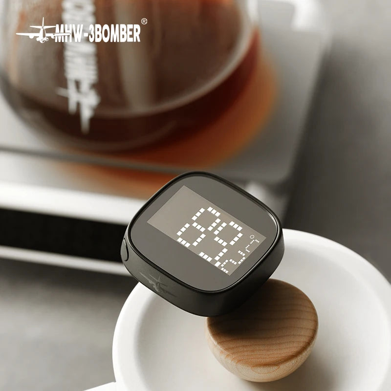 BaristaPro Instant Read Thermometer: Digital Tool for Latte Art and Milk Frothing